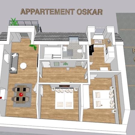 Helles Apartment Mit Balkon In Toplage! Traben-Trarbach Esterno foto